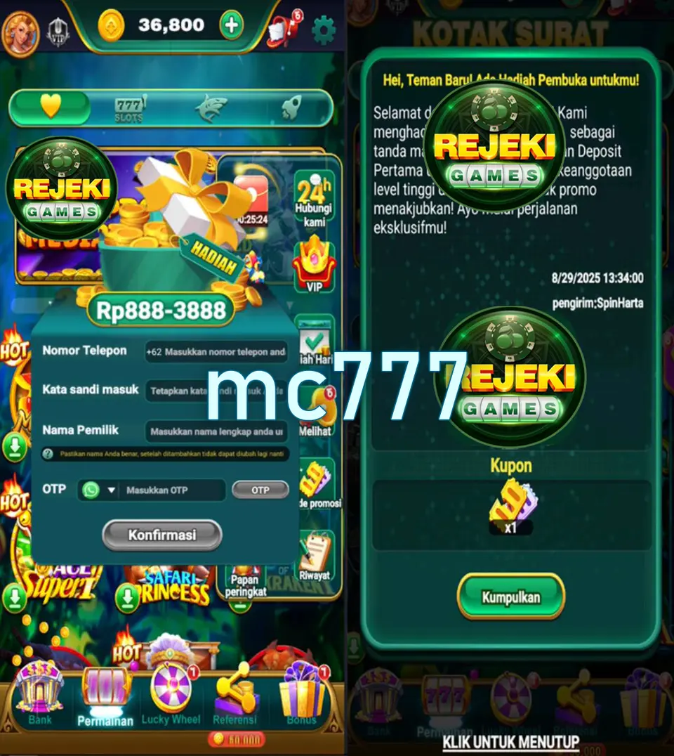 mc777 Masuk